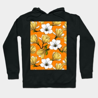 Magnolia garden in yellow Hoodie